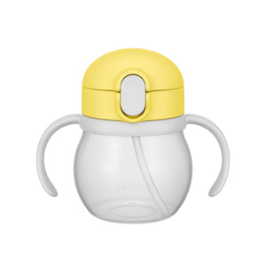 Thermos 250ml Leak - Proof Baby Straw Mug in Lemon Yellow