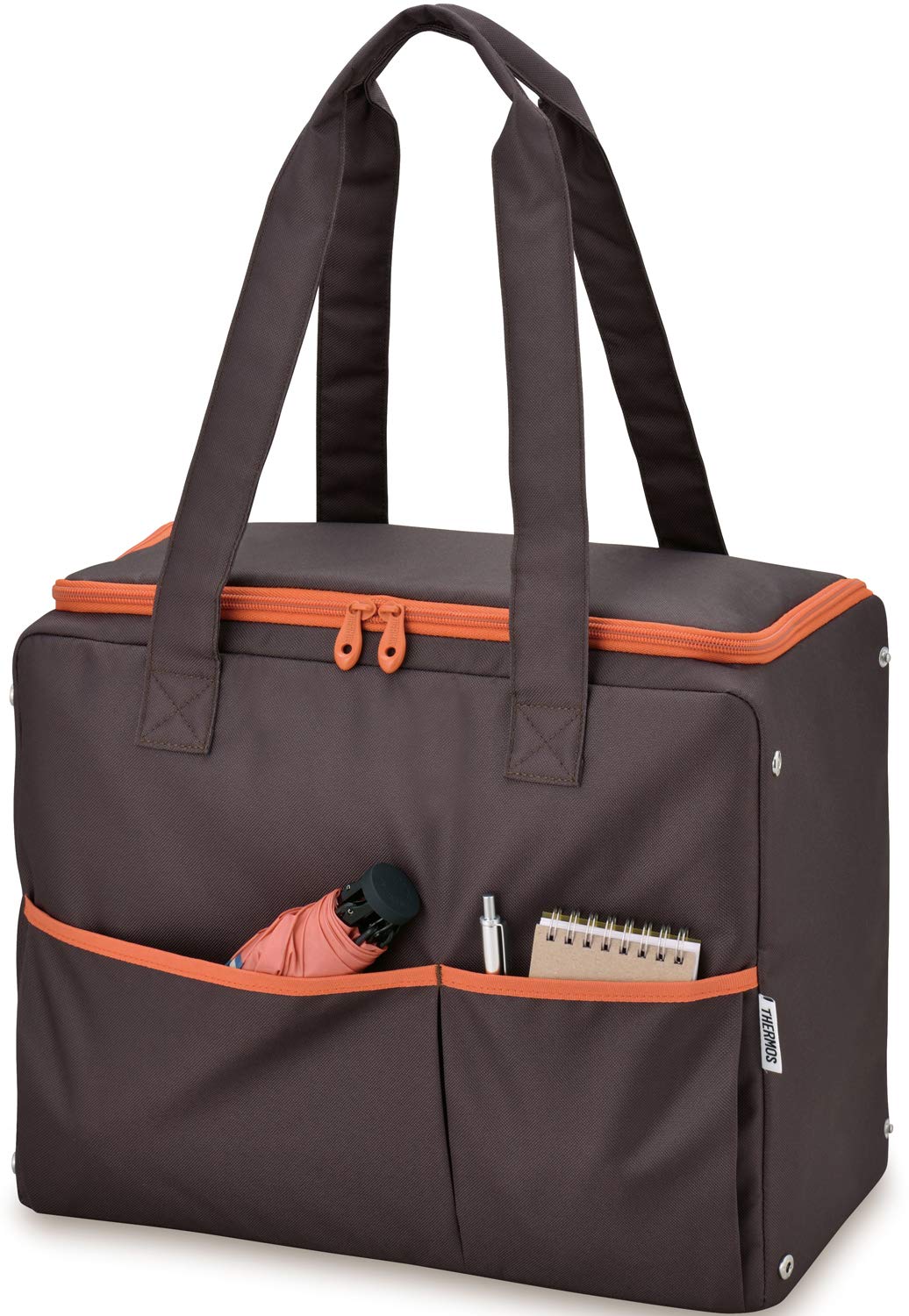 Thermos 25L Brown Cooler Shopping Bag Model Rer - 025 Bw