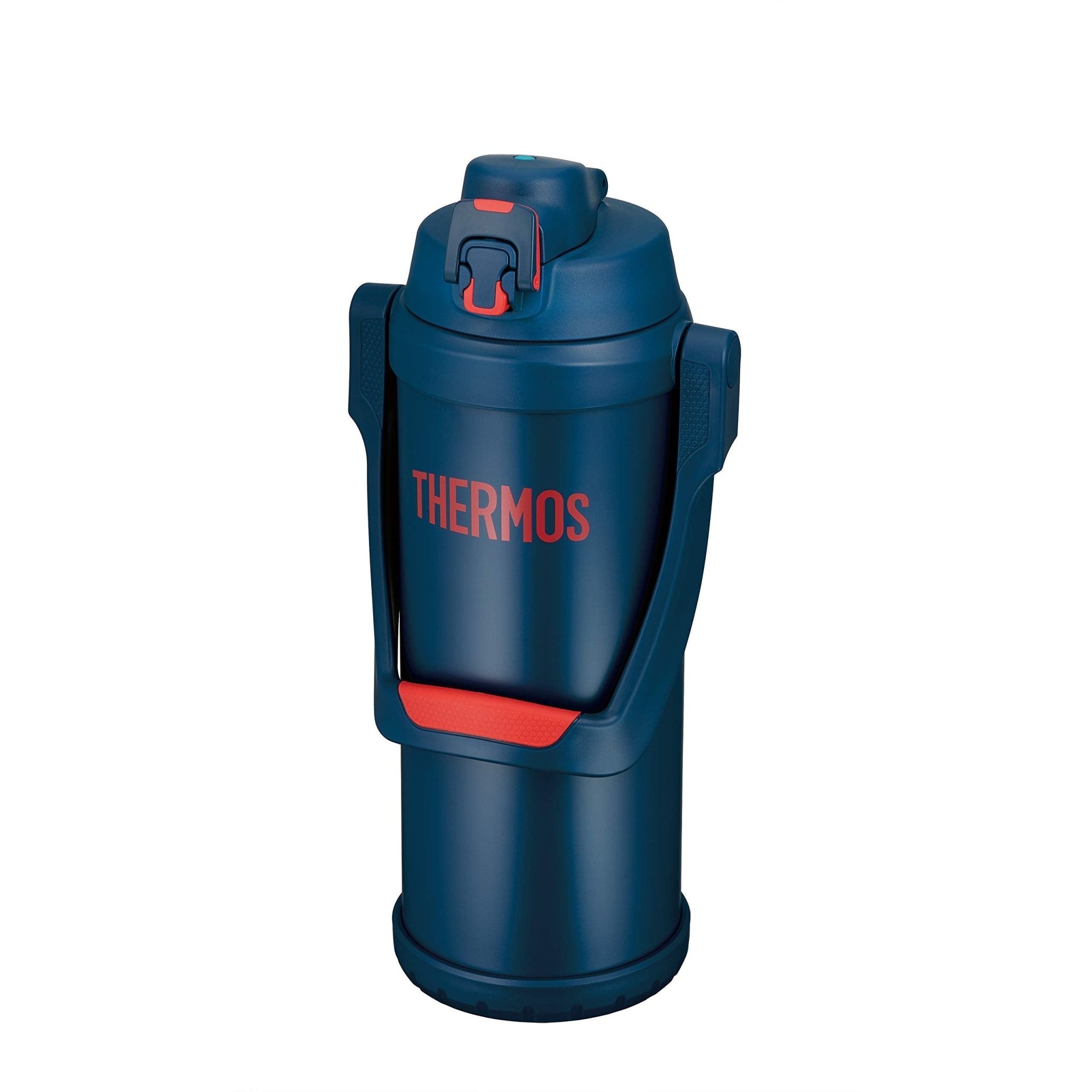 Thermos 2.5L Navy Red Vacuum Insulated Sports Jug - Ffv - 2501 Nv - R Model