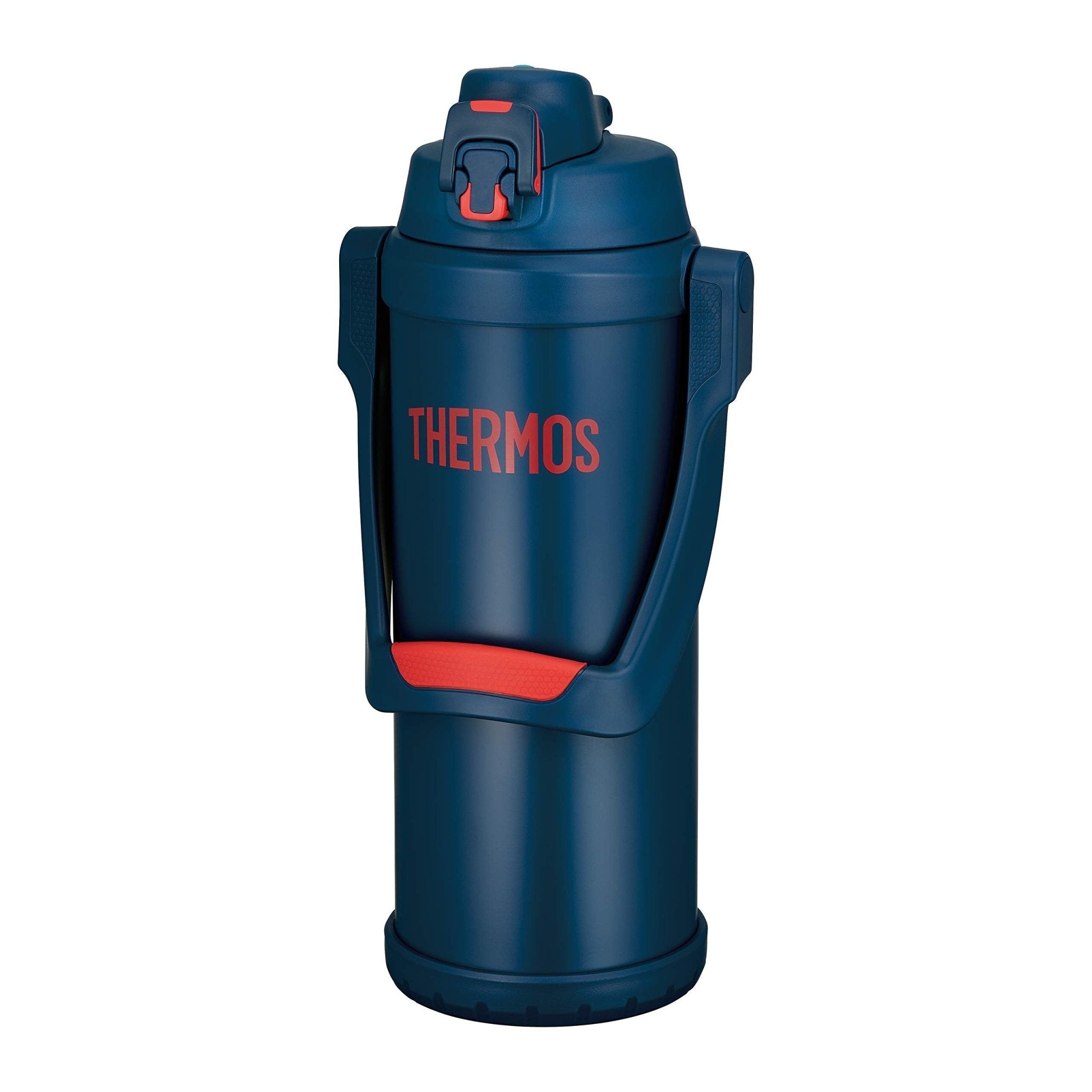 Thermos 2.5L Navy Red Vacuum Insulated Sports Jug - Ffv - 2501 Nv - R Model