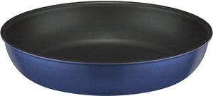Thermos 26cm Indigo Blue Durable Frying Pan with Removable Handle for Gas Stove