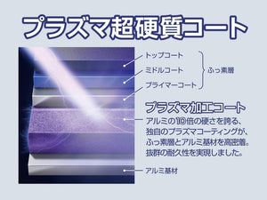 Thermos 26Cm Midnight Blue IH Compatible Super Hard Coat Plasma Frying Pan