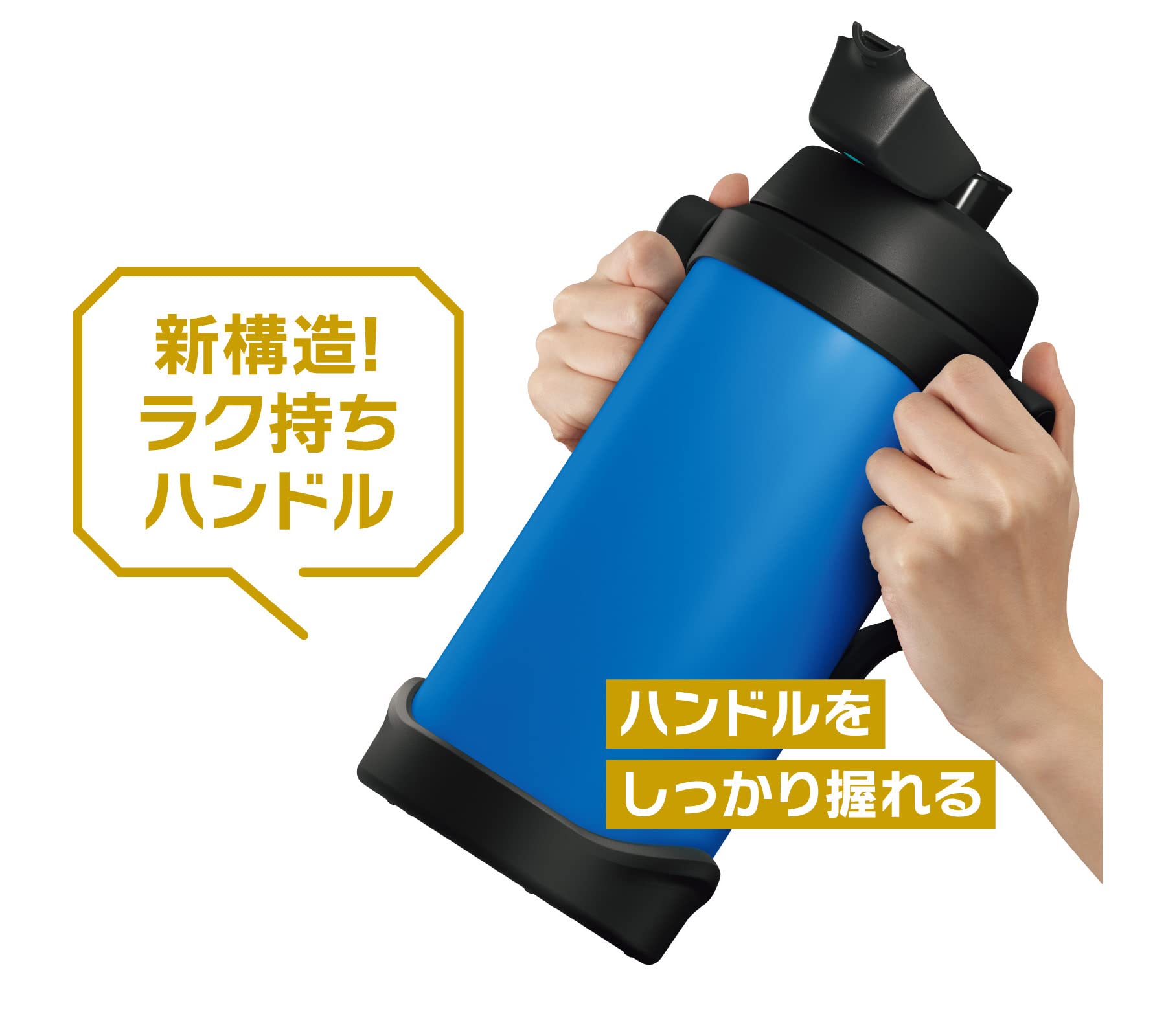 Thermos 2L Blue Sports Jug - Vacuum Insulated Fjq - 2000 Thermos