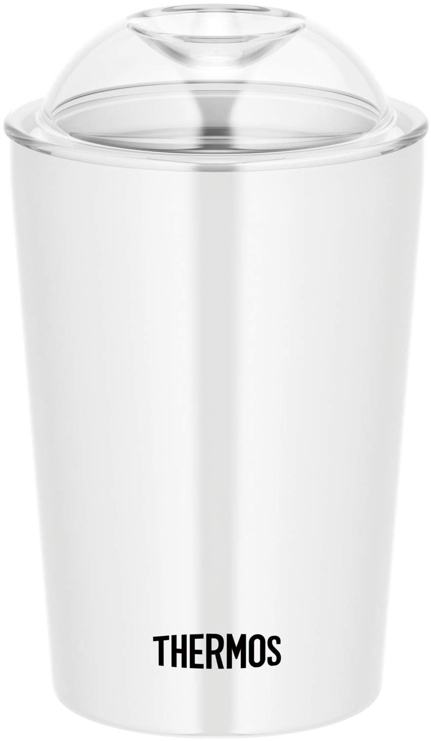 Thermos 300ml Insulated White Straw Cup - JDJ - 300 WH Series