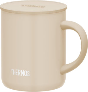 Thermos 350ml Beige Vacuum Insulated Mug Model Jdg - 352C