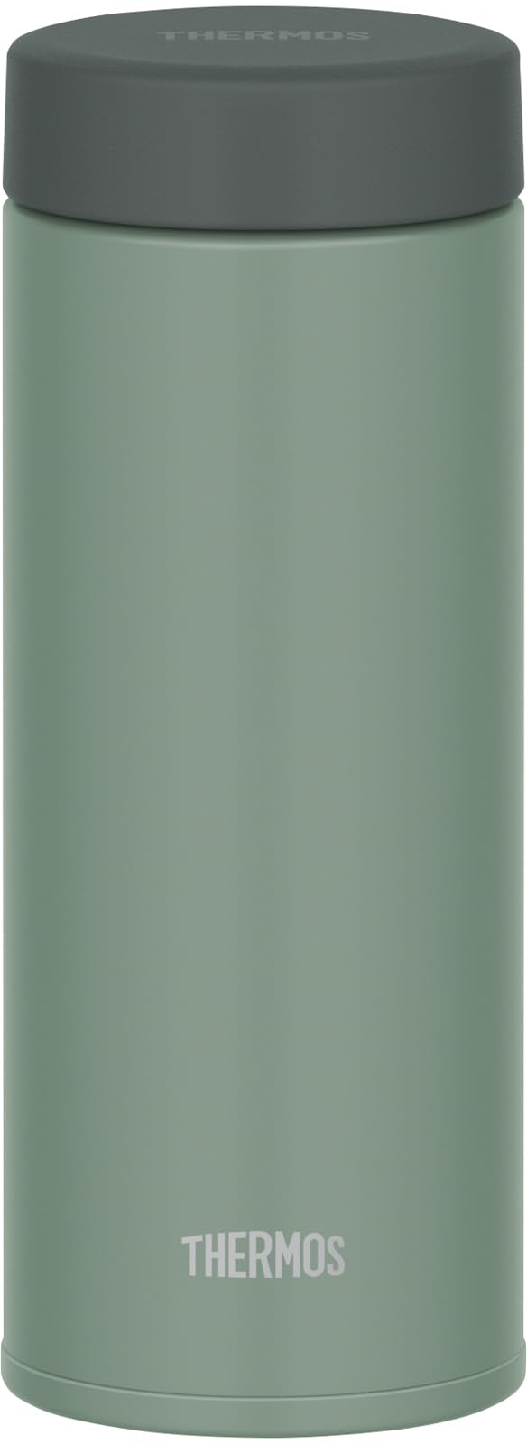 Thermos 350ml Leaf Green Stainless Steel Vacuum Insulated Water Bottle - Easy Clean Screw Cap Leak - Proof