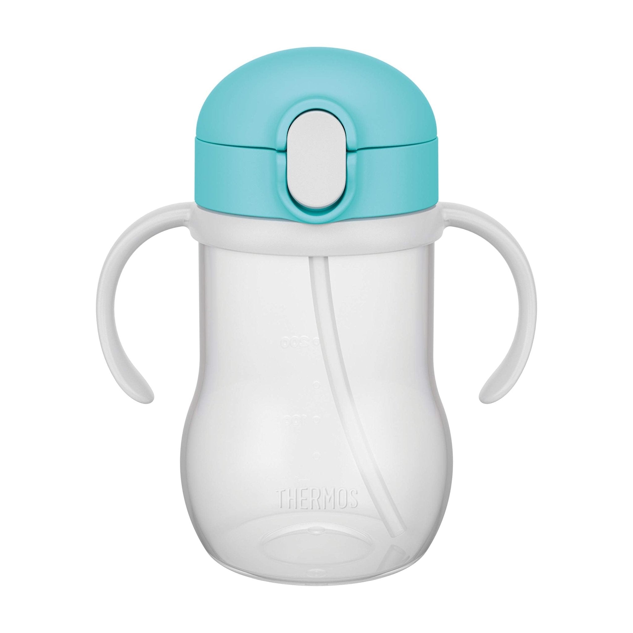 Thermos 350ml Leak - Proof Baby Straw Mug in Mint Blue
