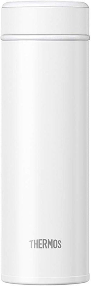 Thermos 350Ml Matte White Vacuum Insulated Portable Water Bottle Jog - 350 Mtwh