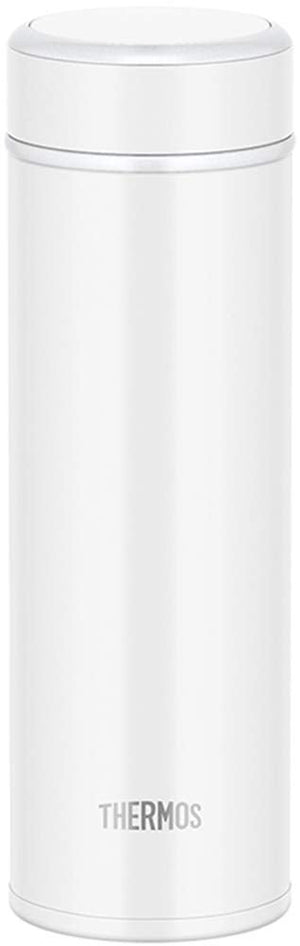 Thermos 350Ml Matte White Vacuum Insulated Portable Water Bottle Jog - 350 Mtwh