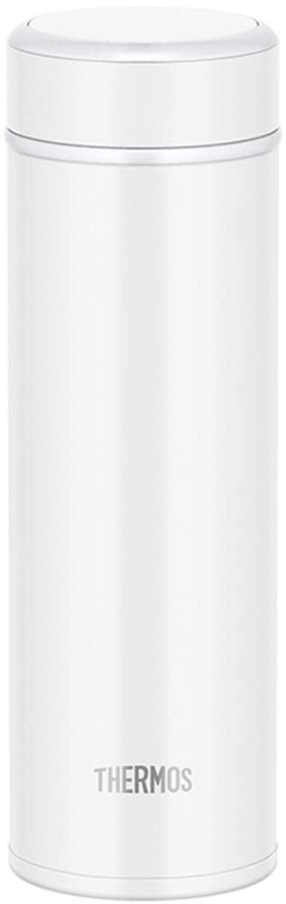 Thermos 350Ml Matte White Vacuum Insulated Portable Water Bottle Jog - 350 Mtwh