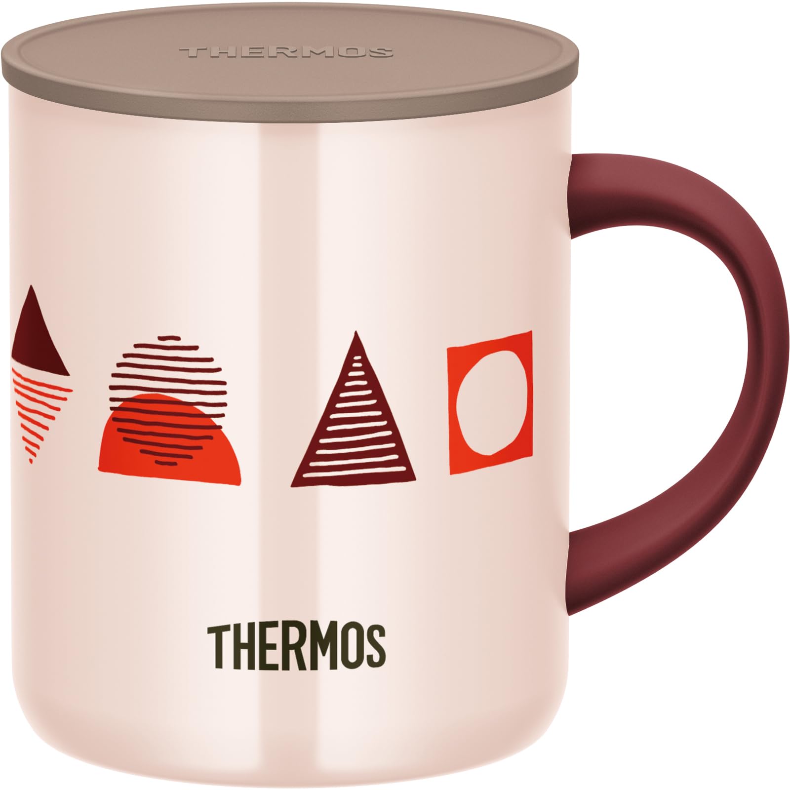 Thermos 350ml Vacuum Insulated Mug in Pink Pattern JDG - 352Ltd P - PTN