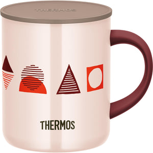 Thermos 350ml Vacuum Insulated Mug in Pink Pattern JDG - 352Ltd P - PTN