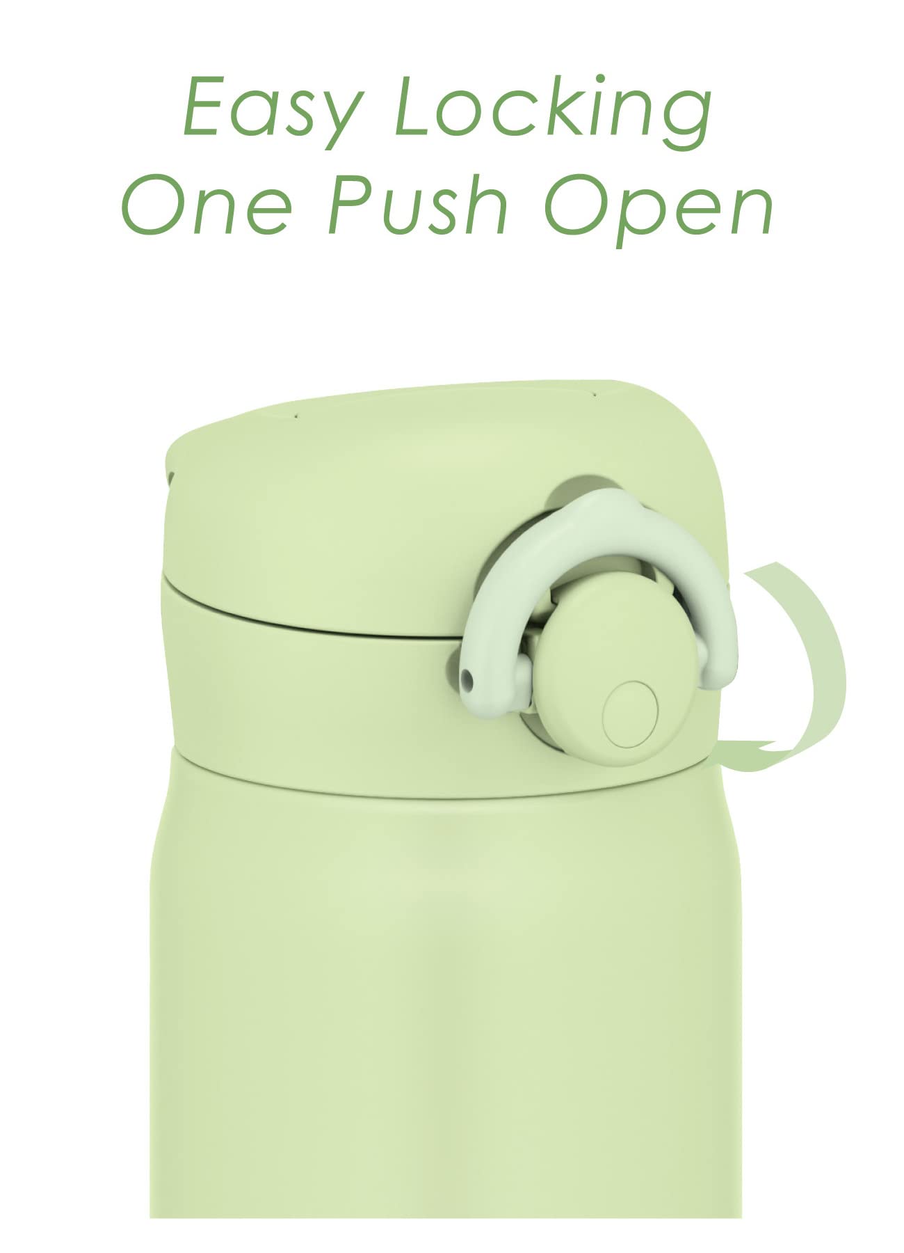 Thermos 350Ml Vacuum Insulated Portable Mug in Pistachio - JNR - 353 PSC Model