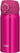 Thermos 350ml Vacuum Insulated Portable Water Bottle in Rose Red - JNL - 355 RR