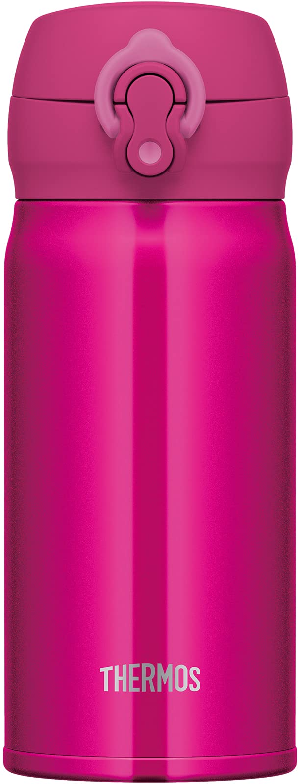 Thermos 350ml Vacuum Insulated Portable Water Bottle in Rose Red - JNL - 355 RR