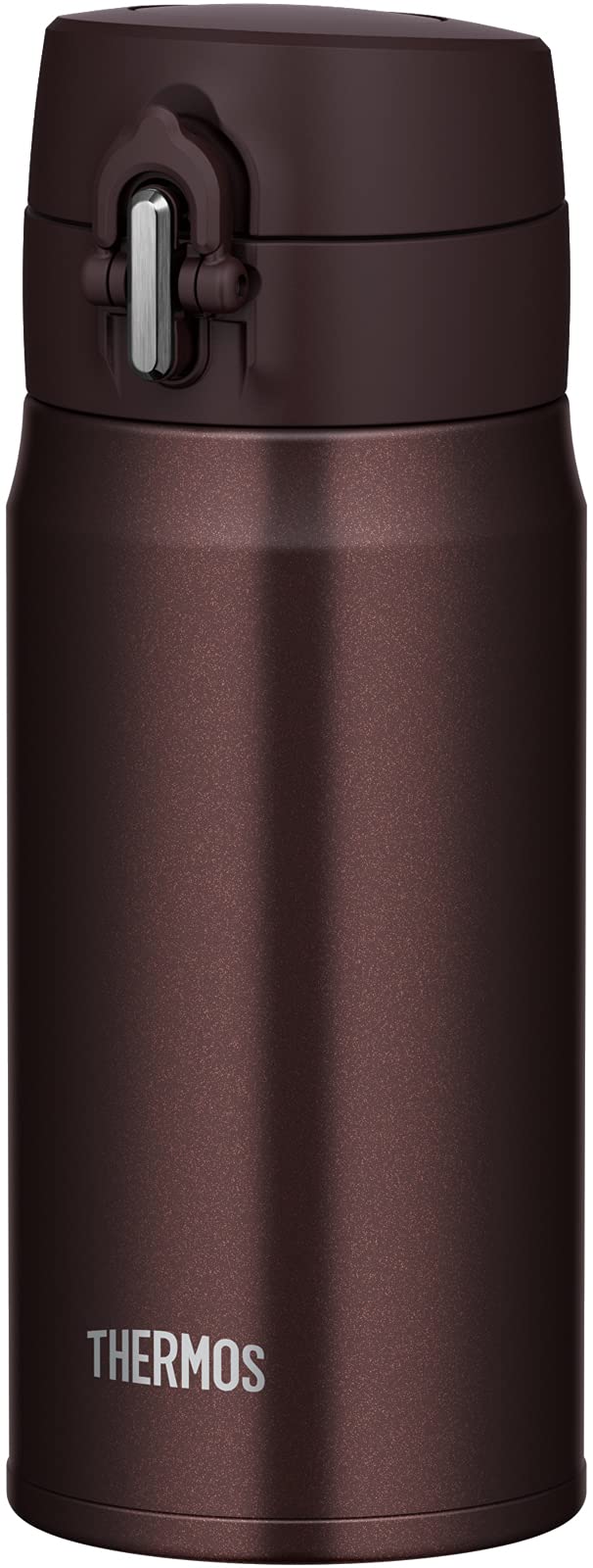 Thermos 350Ml Vacuum Insulated Portable Water Bottle Mug in Brown - Joh - 350 Bw