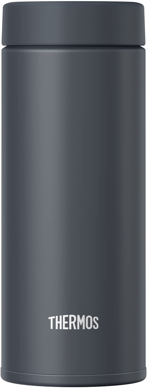 Thermos 350Ml Vacuum Insulated Stainless Steel Water Bottle Portable Easy Cleaning Screw Closure - Dark Gray Jon - 350 Dgy