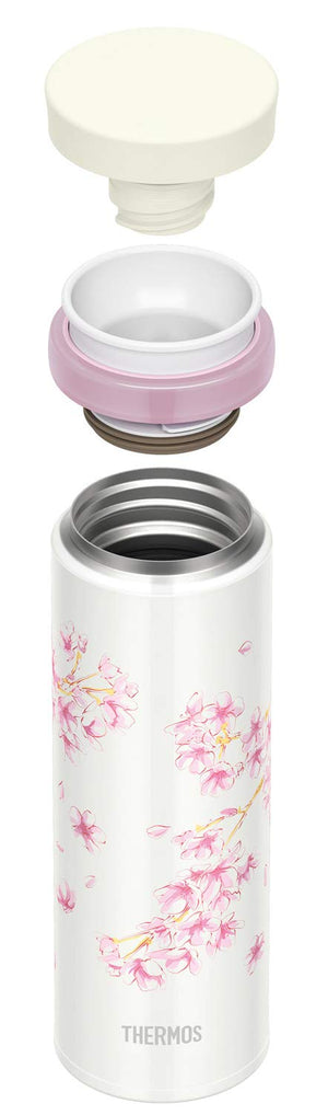 Thermos 350Ml Vacuum Insulated Water Bottle Made In Japan - Hanazakura Jny - 352 Hnz