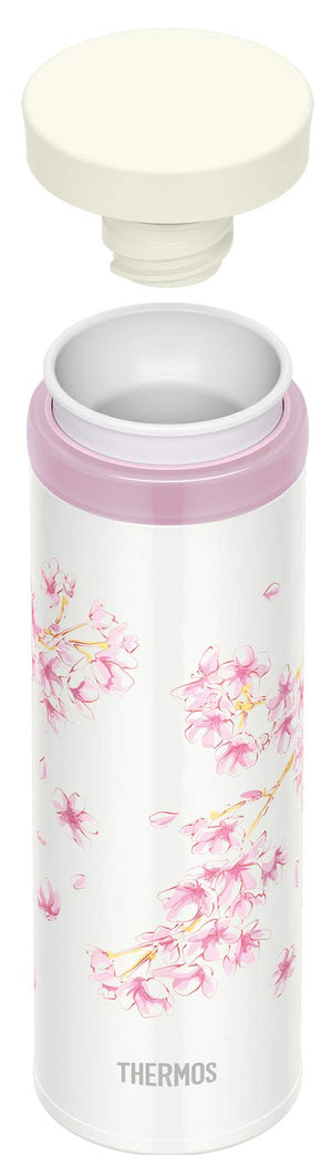 Thermos 350Ml Vacuum Insulated Water Bottle Made In Japan - Hanazakura Jny - 352 Hnz