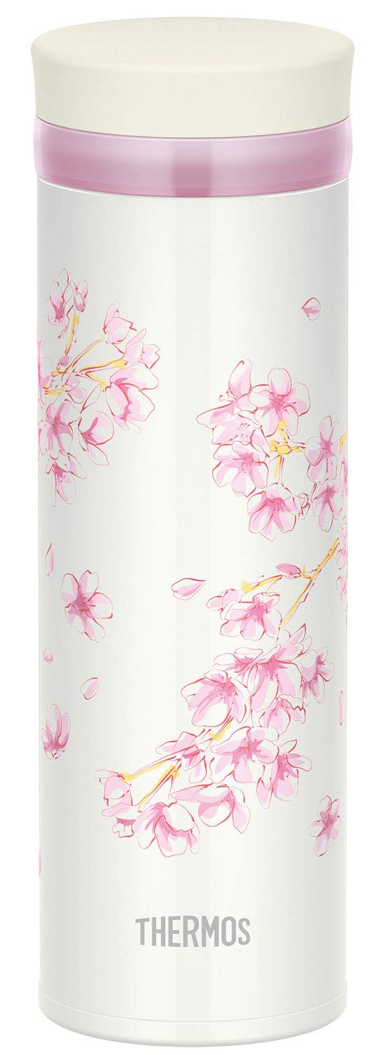 Thermos 350Ml Vacuum Insulated Water Bottle Made In Japan - Hanazakura Jny - 352 Hnz