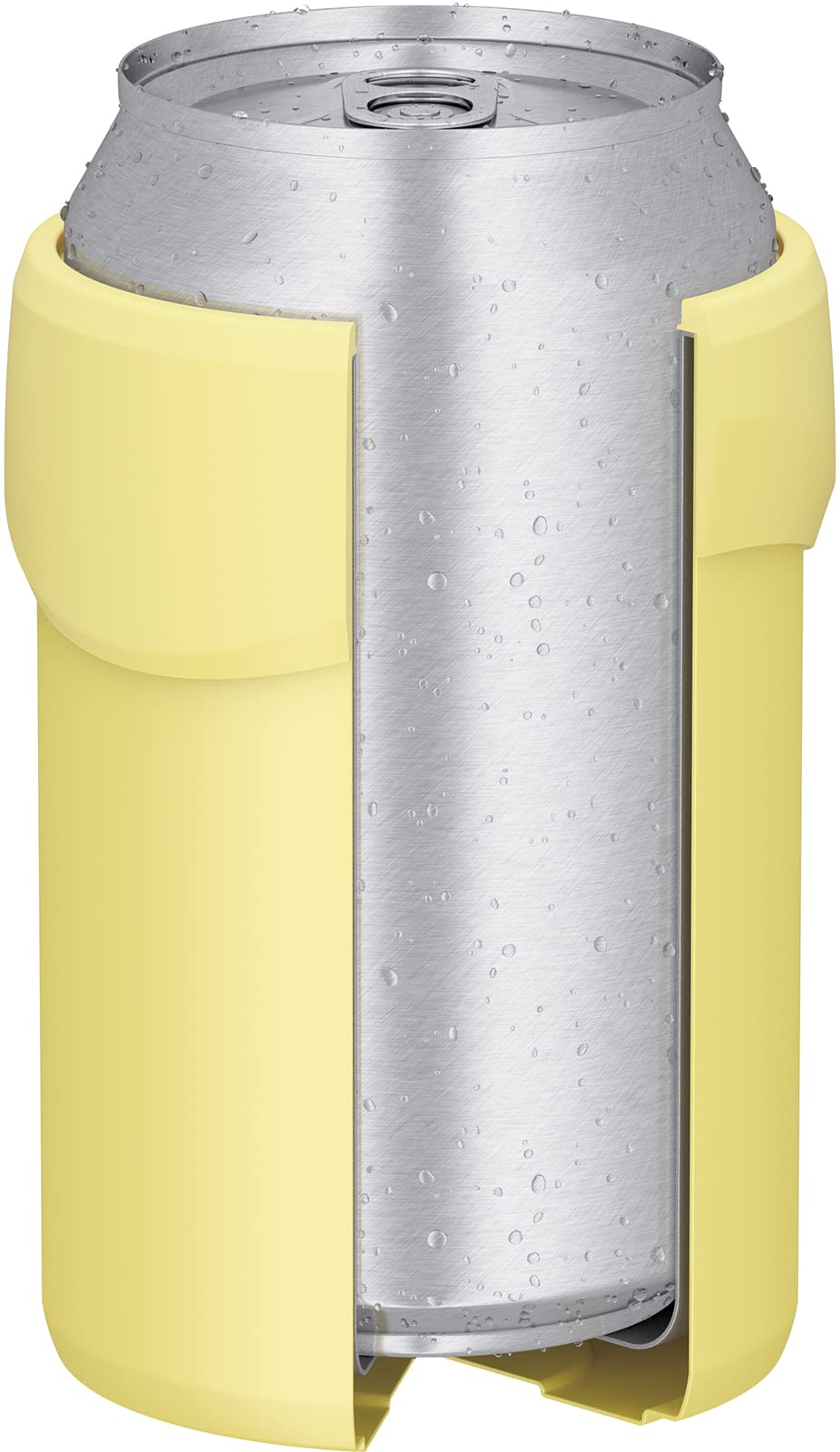 Thermos 350ml Yellow Insulated Can Holder 2 - Way Type - Jdu - 350 Y