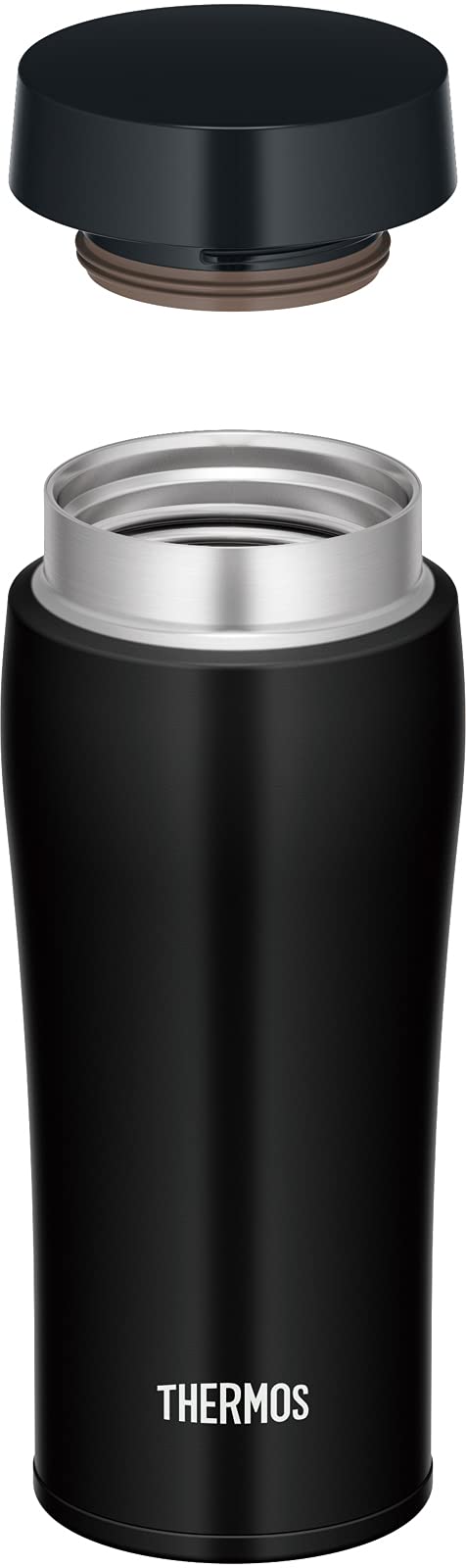Thermos 360ml Vacuum Insulated Portable Matte Black Water Bottle Tumbler Joe - 361