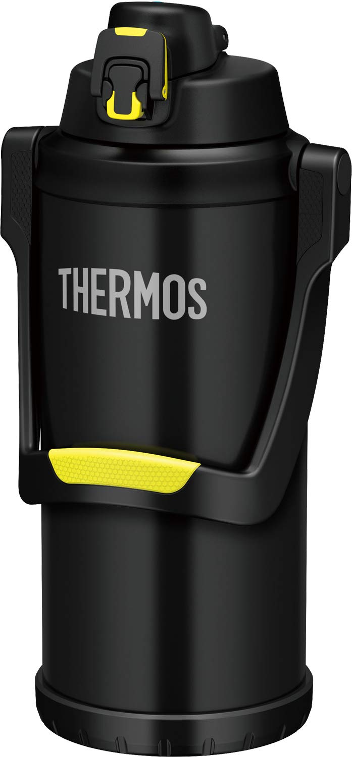 Thermos 3L Sports Jug - Vacuum Insulated Black Yellow - Model Ffv - 3000 Bky
