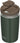 Thermos 400ml Forest Green Vacuum Insulated Tumbler with Lid JDP - 401 FG Model