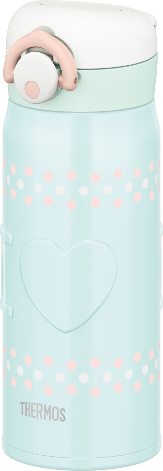 Thermos 400ml Vacuum Insulated Blue Water Bottle Portable Mug