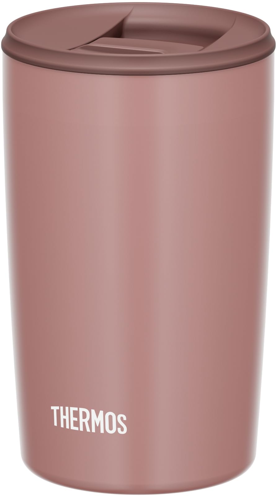 Thermos 400ml Vacuum Insulated Milk Brown Tumbler with Lid - JDP - 401 MBW