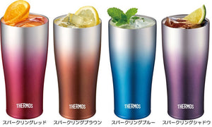 Thermos 420Ml Vacuum Insulated Sparkling Red Tumbler JDE - 420C SP - R