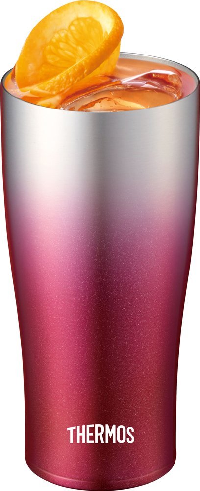 Thermos 420Ml Vacuum Insulated Sparkling Red Tumbler JDE - 420C SP - R