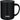 Thermos 450ml Insulated Stainless Steel Vacuum Mug in Smoke Black JDG - 452C