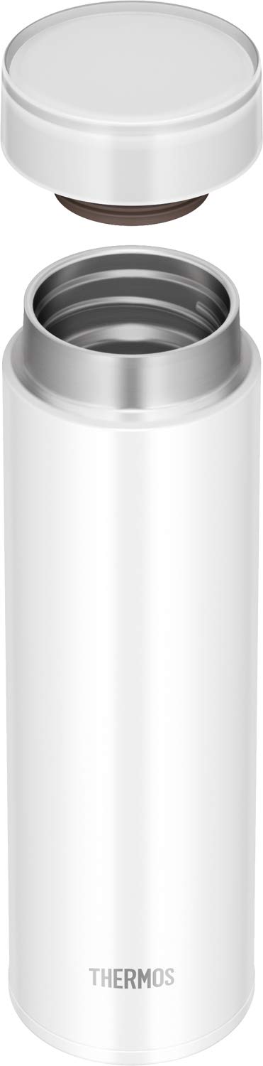 Thermos 480Ml Pure White Vacuum Insulated Portable Water Bottle Model Jod - 480 Pwh