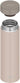 Thermos 480ml Stainless Steel Vacuum Insulated Water Bottle Easy Clean Screw Type Shell Beige - Jon - 481 Sbe