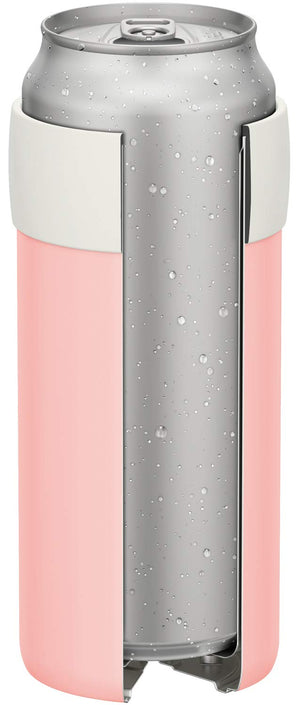 Thermos 500ml Cool Can Holder in Coral Pink - Thermos JCB - 500 CP