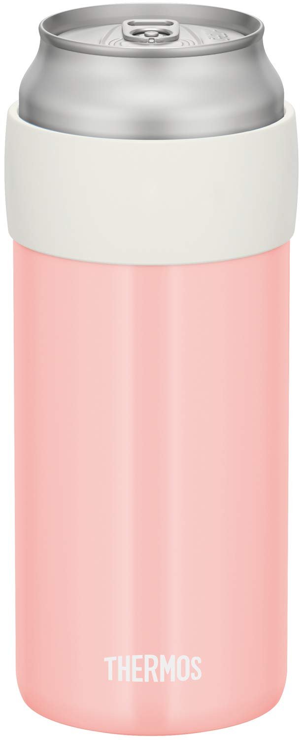 Thermos 500ml Cool Can Holder in Coral Pink - Thermos JCB - 500 CP