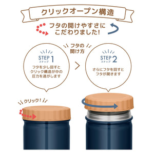 Thermos 500ml Navy Vacuum Insulated Soup Jar Jbt - 501