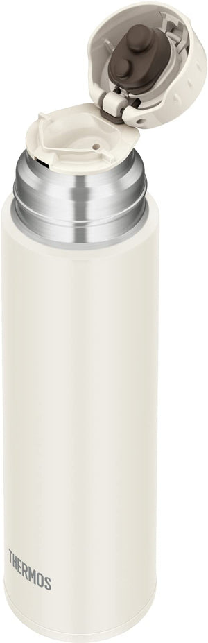 Thermos 500ml Stainless Steel Water Bottle Matte White Cup Type - Ffm - 502 Mtwh