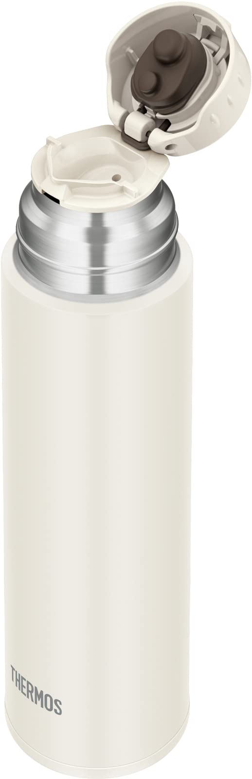 Thermos 500ml Stainless Steel Water Bottle Matte White Cup Type - Ffm - 502 Mtwh