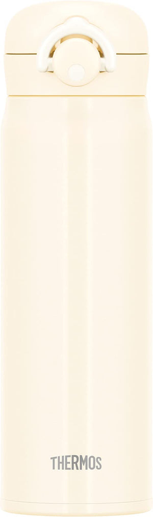 Thermos 500Ml Vacuum Insulated Portable Water Bottle in Milk White