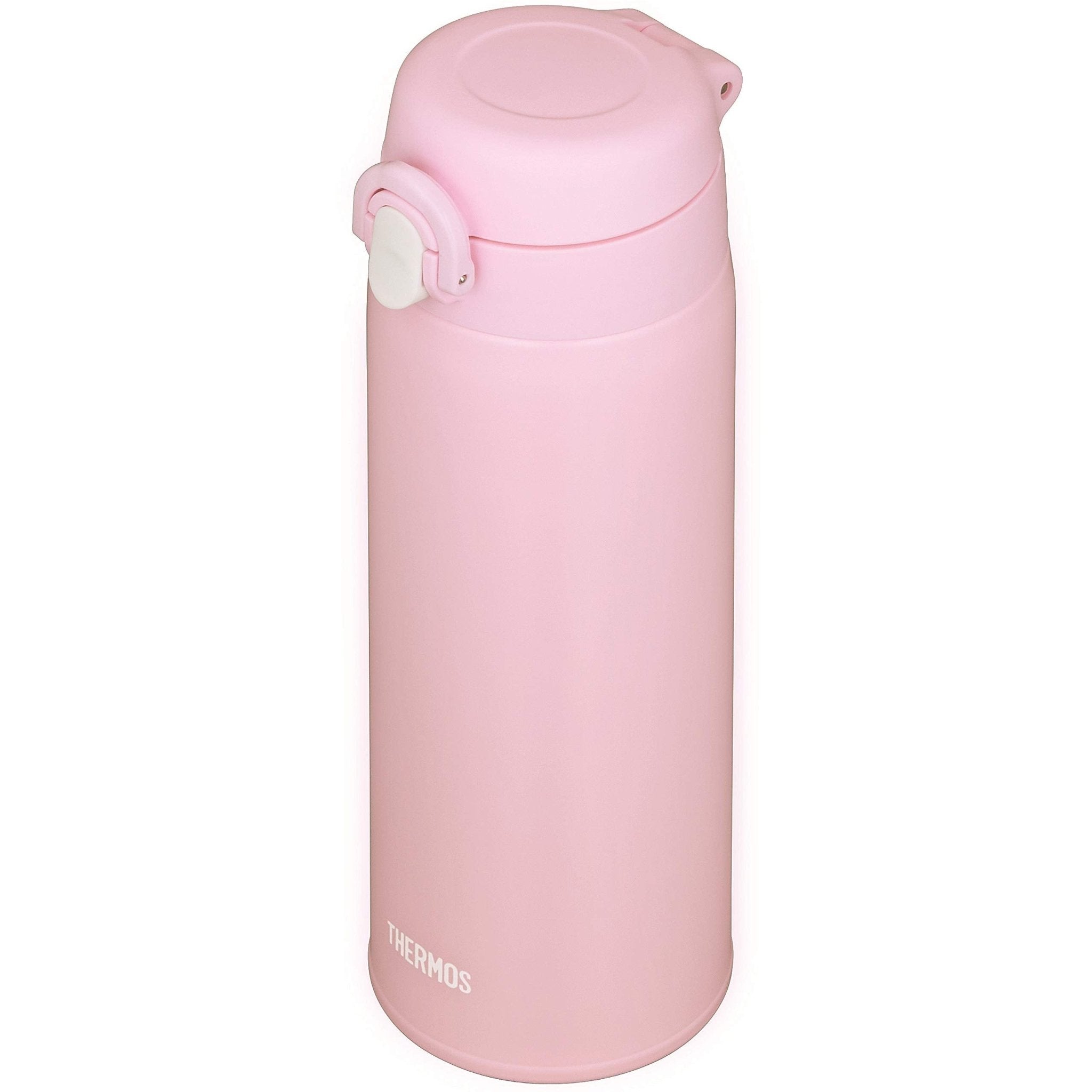 Thermos 500ml Vacuum Insulated Water Bottle Dusty Pink Stainless Steel Ultra - Lightweight with Removable Spout Jof - 500 DTP