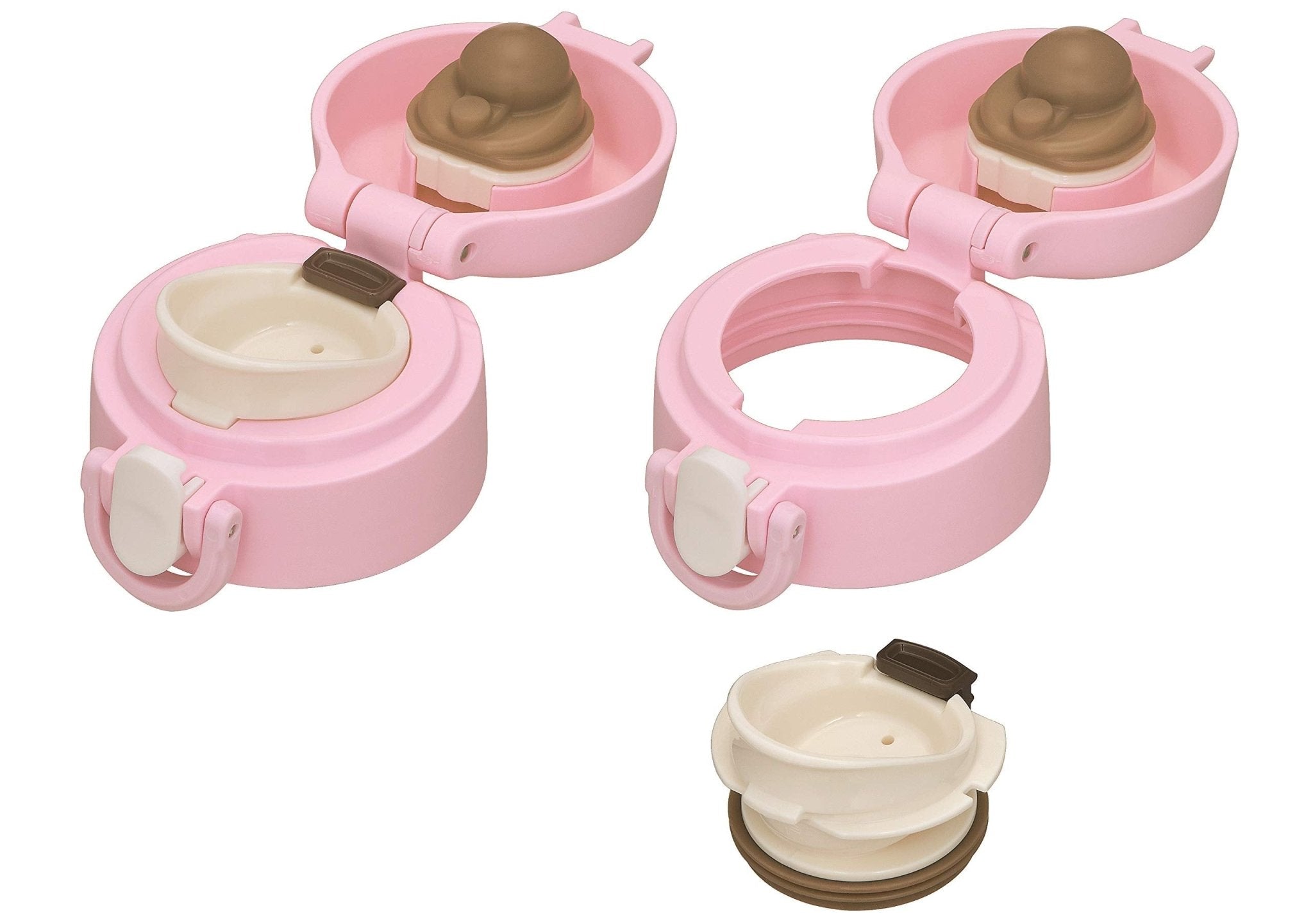 Thermos 500ml Vacuum Insulated Water Bottle Dusty Pink Stainless Steel Ultra - Lightweight with Removable Spout Jof - 500 DTP