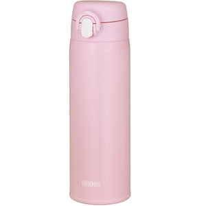 Thermos 500ml Vacuum Insulated Water Bottle Dusty Pink Stainless Steel Ultra - Lightweight with Removable Spout Jof - 500 DTP