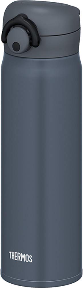 Thermos 500Ml Vacuum Insulated Water Bottle Mug - Matte Gray Jnr - 501Ltd Mtgy (Japan)