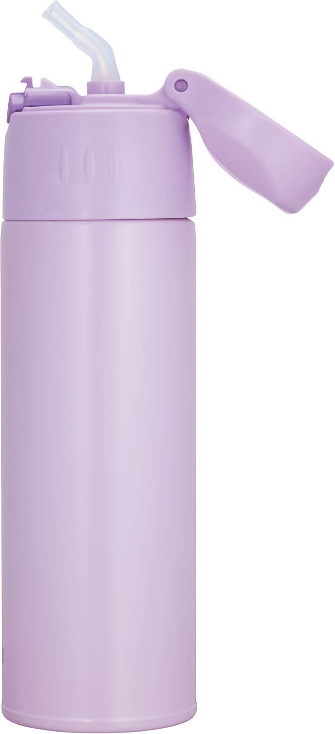 Thermos 550ml Light Purple Vacuum Insulated Straw Bottle FHL - 551 LPL