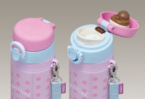 Thermos 550Ml Vacuum Insulated Portable Water Bottle in Purple Blue