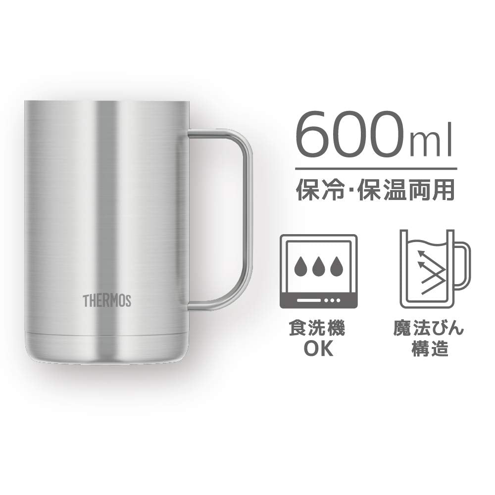 Thermos 600Ml Stainless Steel Vacuum Insulated Mug JDK - 600 S1