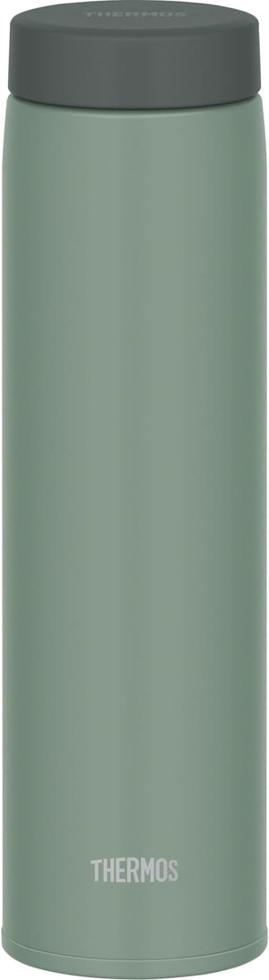 Thermos 600ml Stainless Steel Water Bottle Vacuum Insulated Portable Mug Leaf Green Easy Clean Jon - 601 Lfg