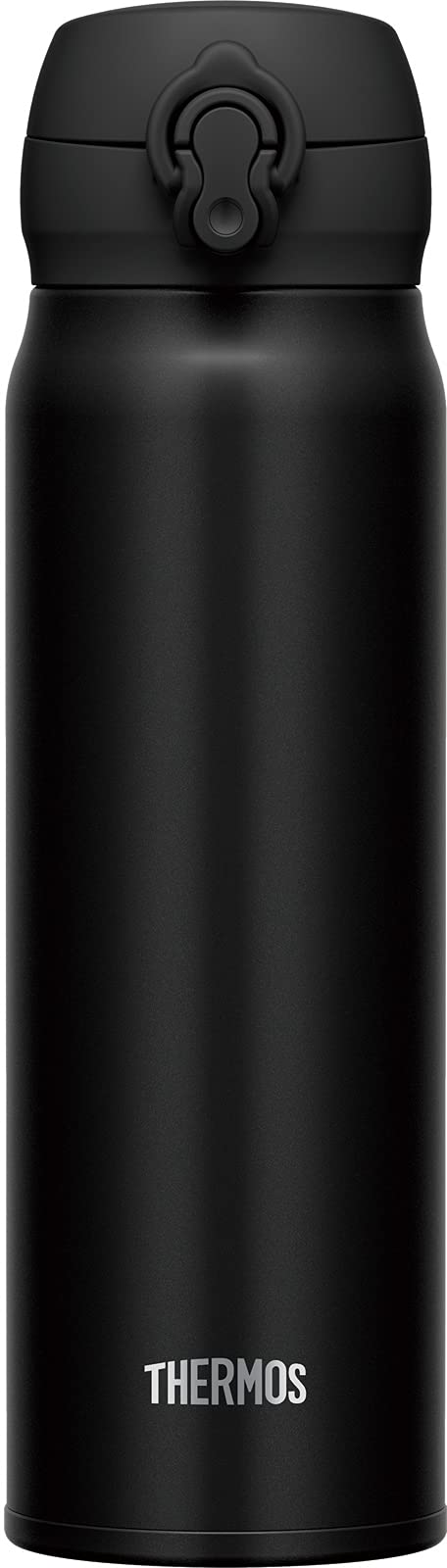 Thermos 600ml Vacuum Insulated Water Bottle Portable Mug Deep Black Jnl - 605 Dpbk